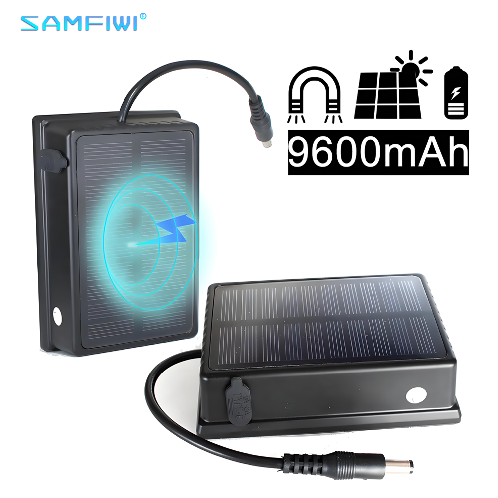 Renewable Energy Source - Magnetic Solar Rechargeable Power Bank Waterproof