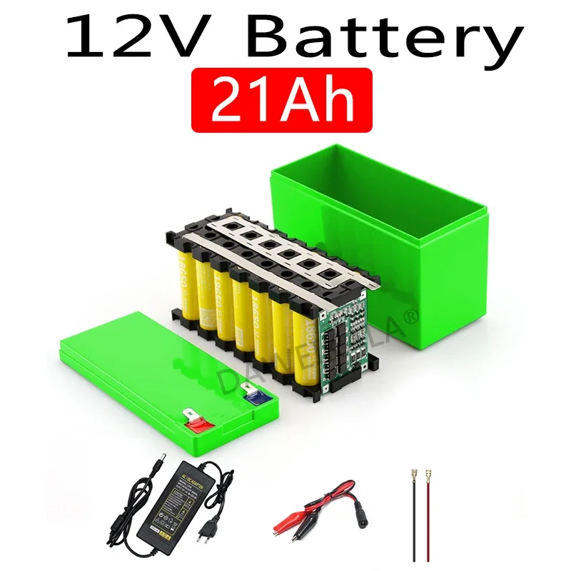 Renewable Energy Source - 12V 18650 Lithium Battery Pack 3S7P