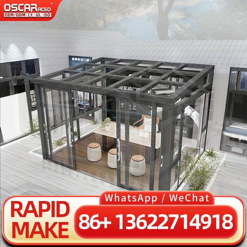 Renewable Energy Source - Wholesale Modern Double Hipped Sunroom with