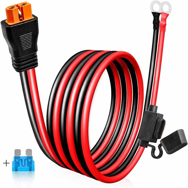 Solar Cable Mc4 Connector - 12AWG Solar Rubber-coated XT60/60i Connector To
