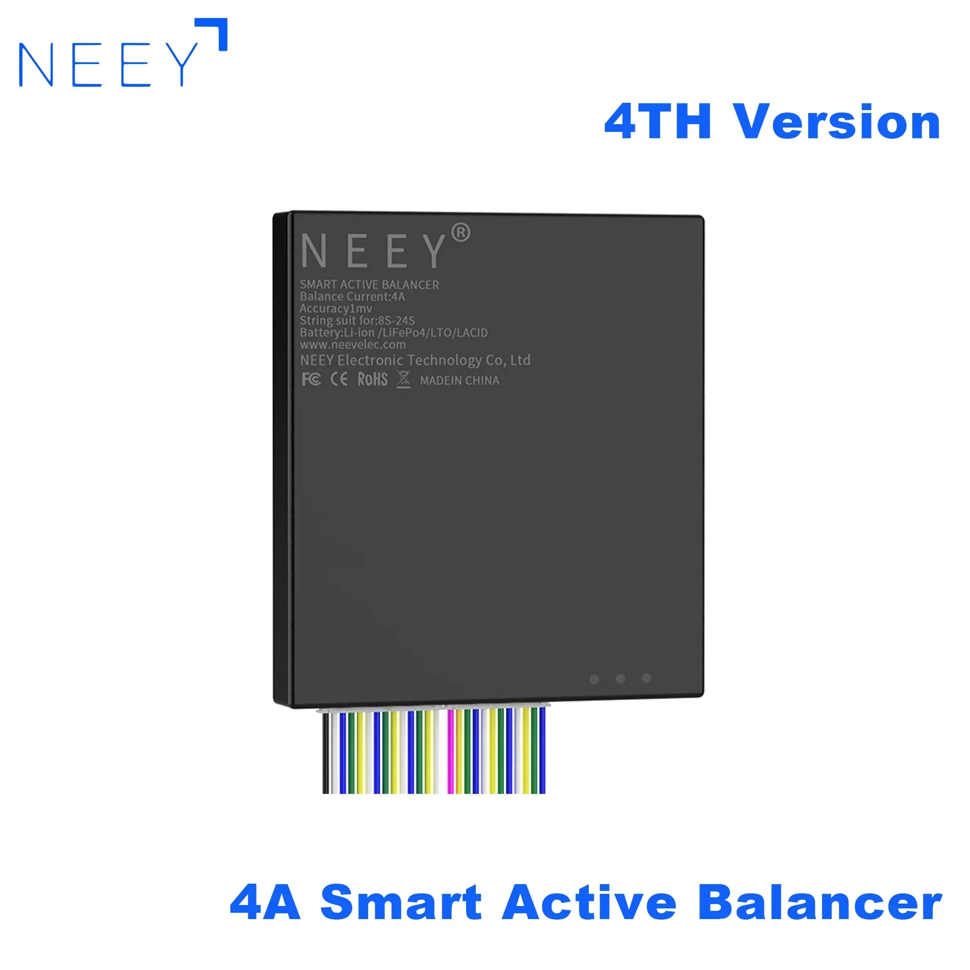 NEEY 24S 4A Smart Active Balan - đánh giá và giá Battery Equalizer Balancer