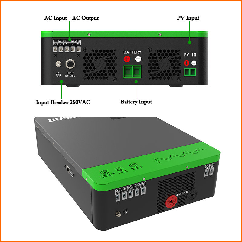4.2KW 6.2KW Hybrid Solar Inver - đánh giá và giá Mppt Charge Controller