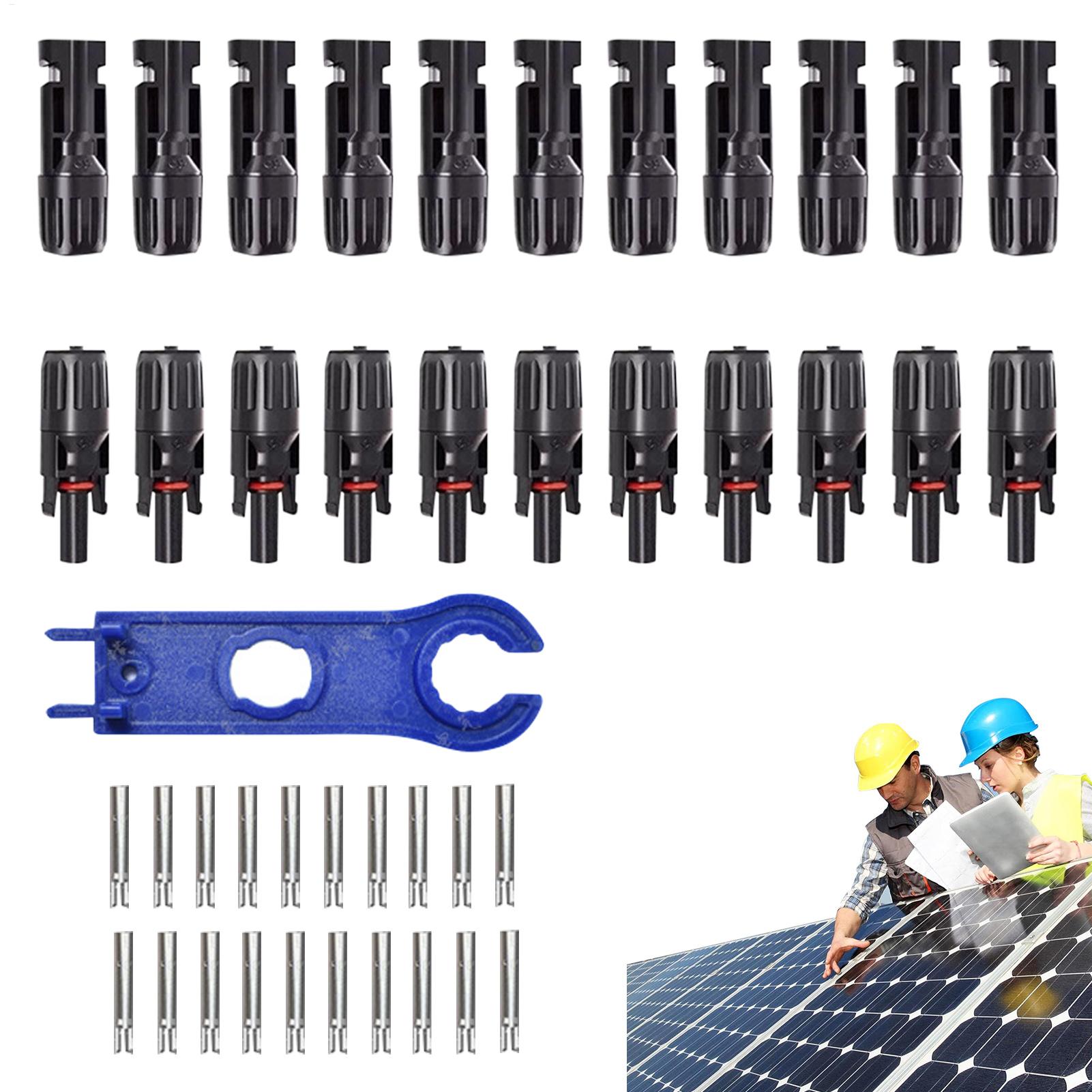 10Pair MC4 Photovoltaic Solar  - đánh giá và giá Solar Cable Mc4 Connector
