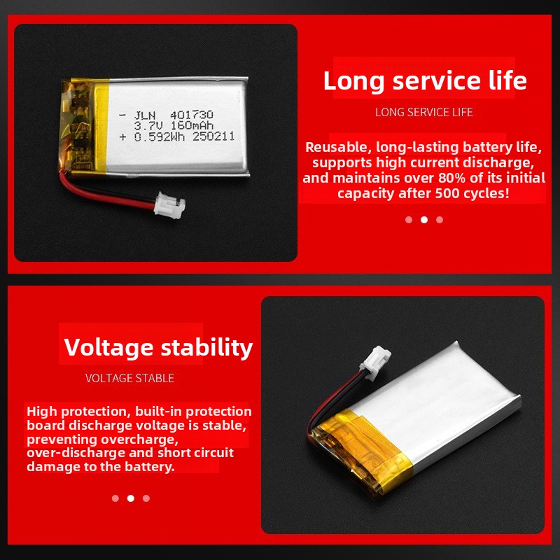 401730 3.7V 160mAh Polymer Lit - đánh giá và giá Renewable Energy Source