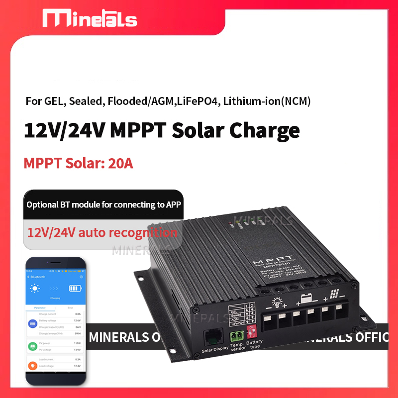 20A Điều Khiển MPPT 12V/24V Pi - đánh giá và giá Mppt Charge Controller