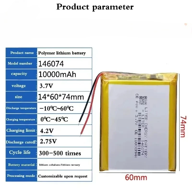 100% Brand New 146074 3.7v 100 - đánh giá và giá Renewable Energy Source
