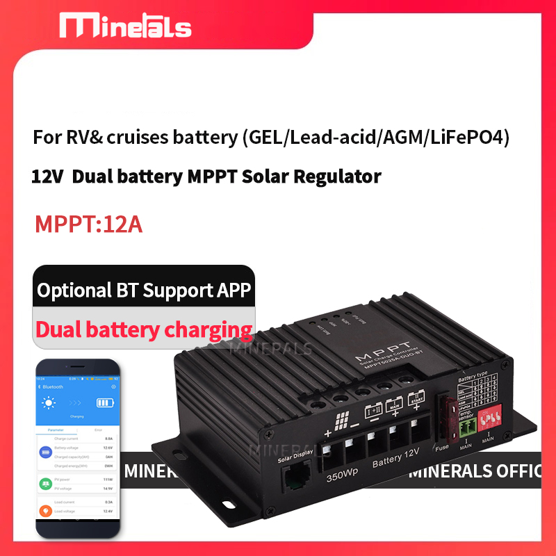 MPPT5012 12V/24V 12A Smart Sol - đánh giá và giá Mppt Charge Controller