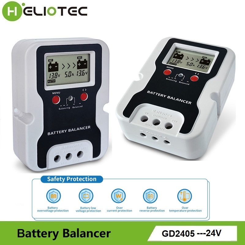 HELIOTEC 24V LED Display Batte - đánh giá và giá Battery Equalizer Balancer