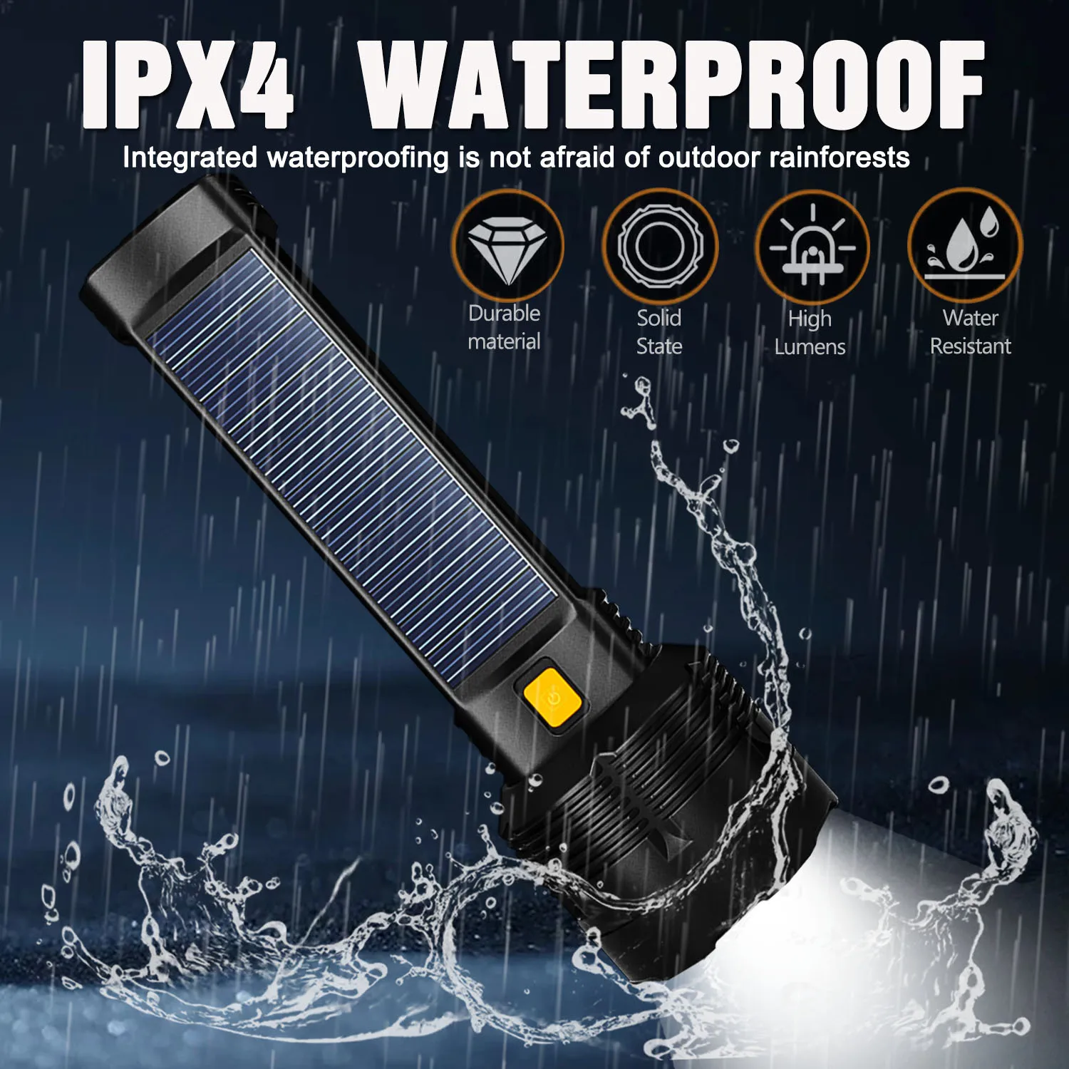 Solar-powered Flashlight Super - đánh giá và giá Renewable Energy Source
