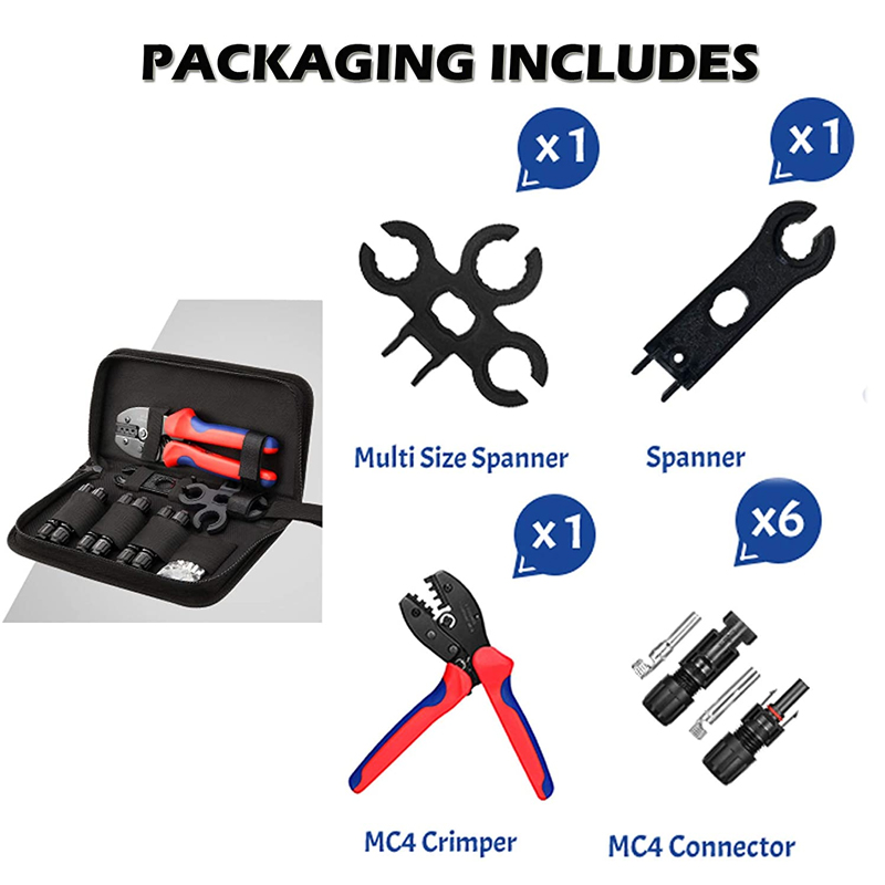 Solar Crimping Pliers Tools Ki - đánh giá và giá Solar Cable Mc4 Connector