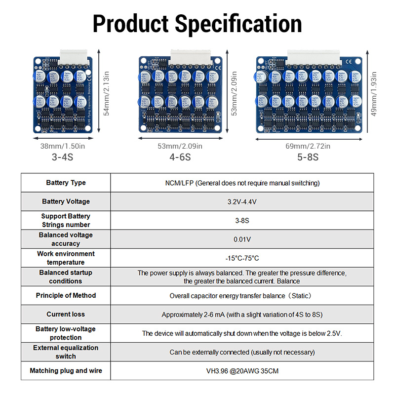 3A Whole Group Balancer Active - đánh giá và giá Battery Equalizer Balancer
