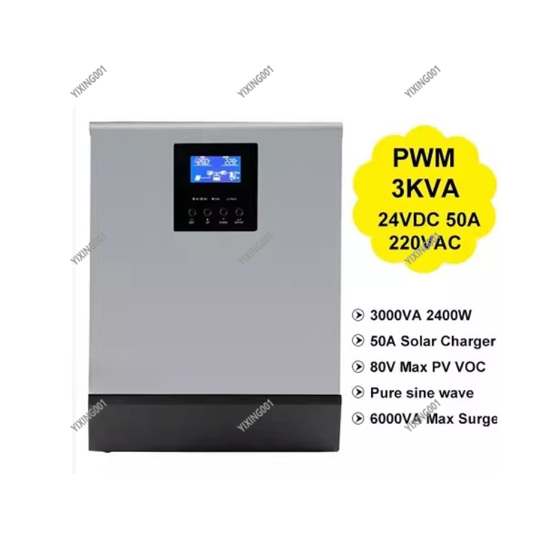 3KVA/2400W 24V Solar Inverter  - đánh giá và giá Mppt Charge Controller