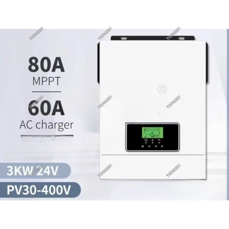 3KVA/2400W 24V Solar Inverter  - đánh giá và giá Mppt Charge Controller