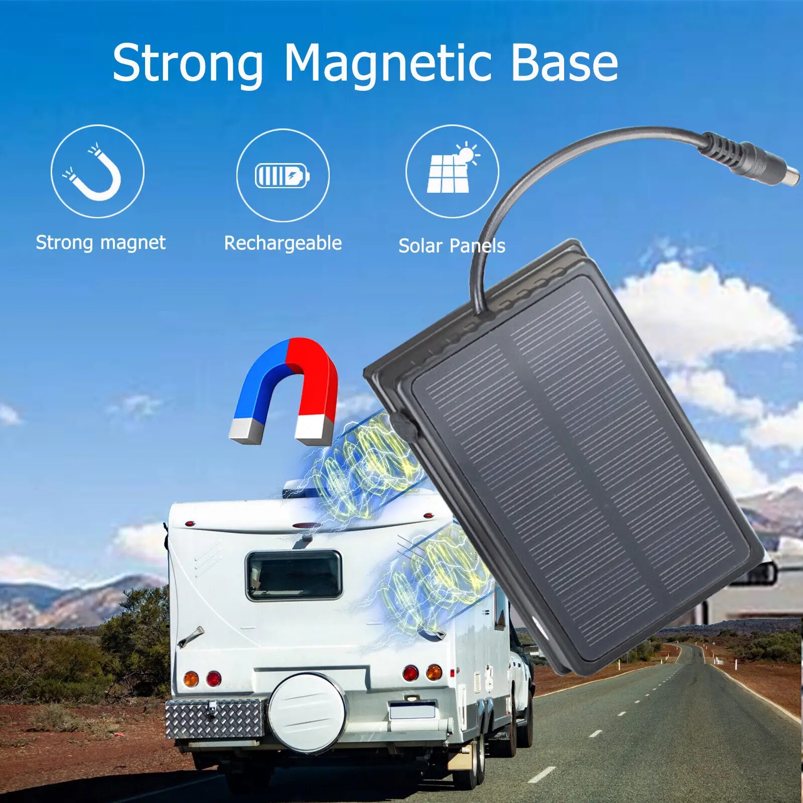 Magnetic Solar Rechargeable Po - đánh giá và giá Renewable Energy Source