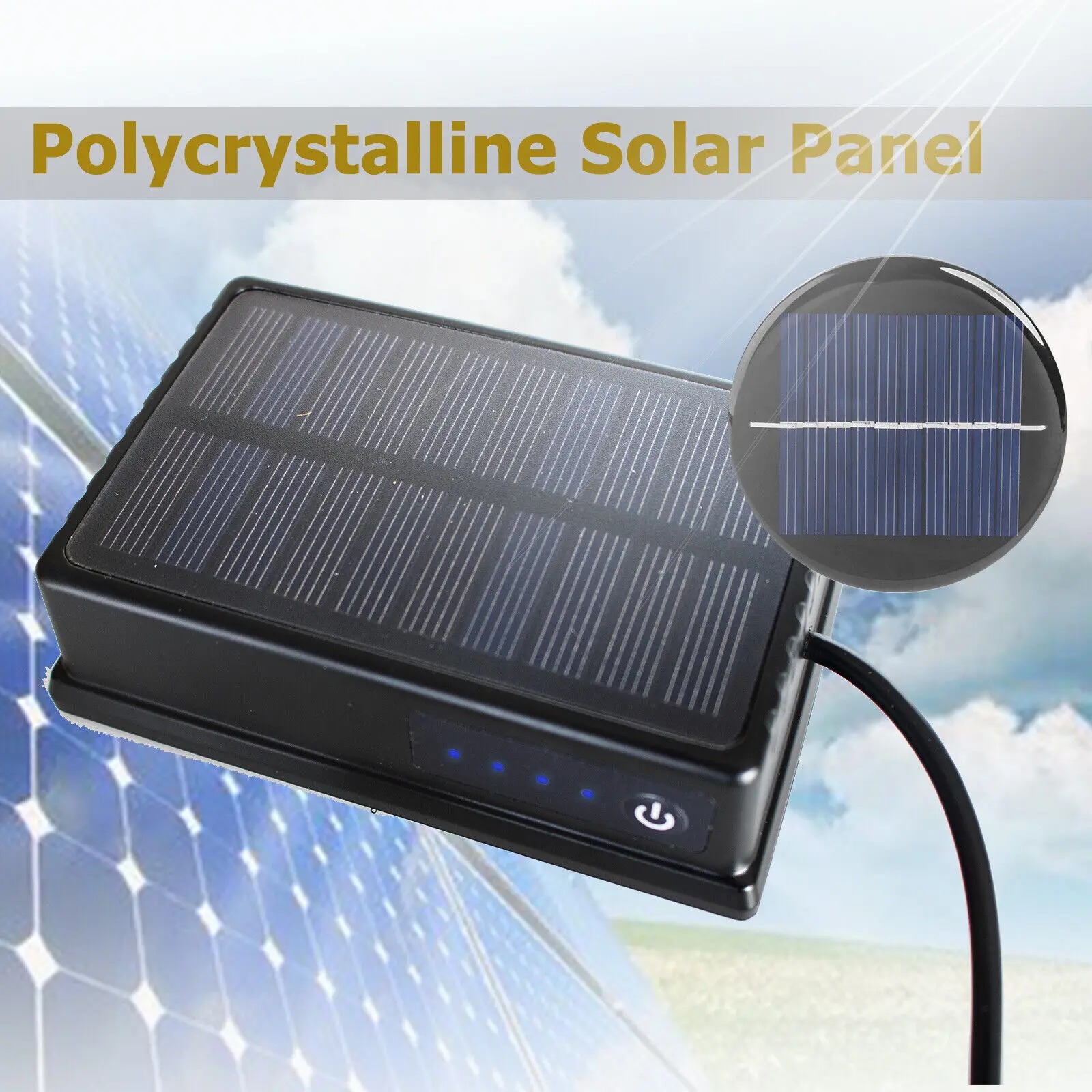 Magnetic Solar Rechargeable Po - đánh giá và giá Renewable Energy Source