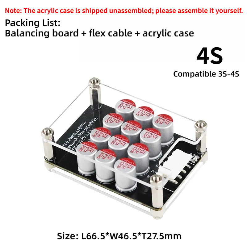 1pcs 5A 4S  Active Equalizer B - đánh giá và giá Battery Equalizer Balancer