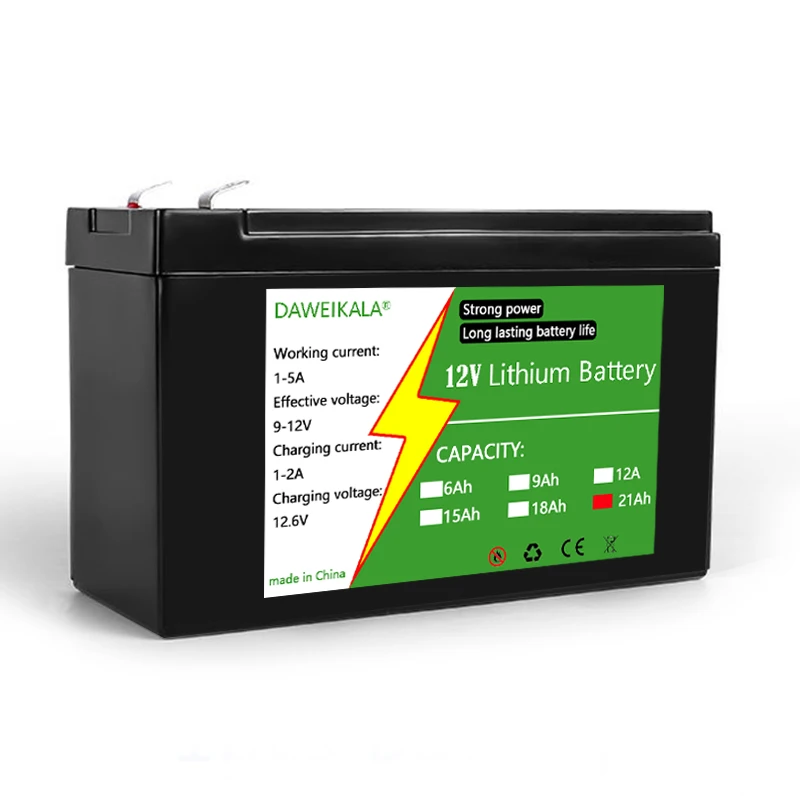 12V 6Ah-21Ah 18650 Lithium Bat - đánh giá và giá Renewable Energy Source