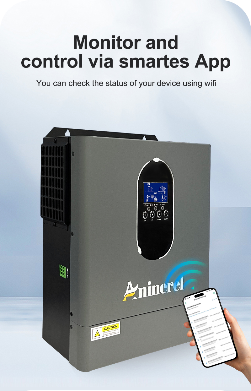 Aninerel 4.2KW 24V NEW 110-120 - đánh giá và giá Mppt Charge Controller