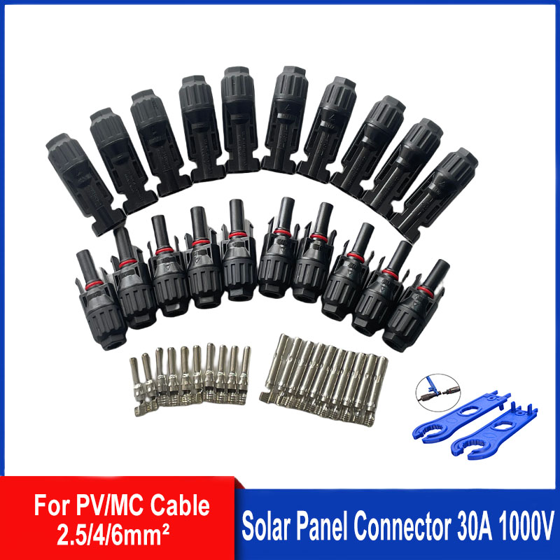 5/10 Pairs Solar Connectors PV - đánh giá và giá Solar Cable Mc4 Connector